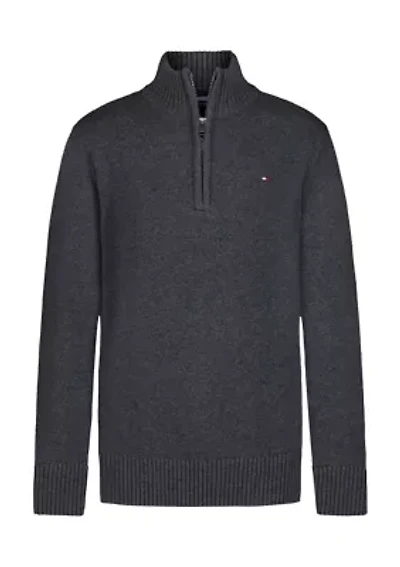 Boys 8-20 1/4 Zip Sweater