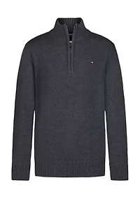 Boys 8-20 1/4 Zip Sweater