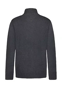 Boys 8-20 1/4 Zip Sweater
