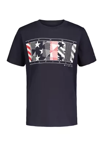 Boys 8-20 Abstract Graphic Short Sleeve T-Shirt
