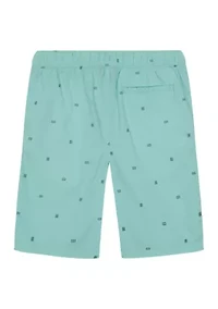 Boys 8-20 Pull On Schiffli Shorts