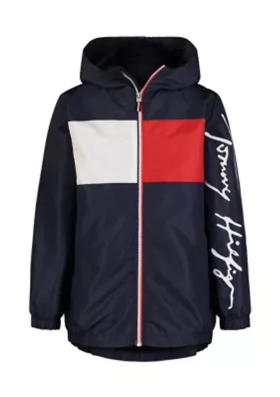 Boys 8-20 Flag Color Block Jacket