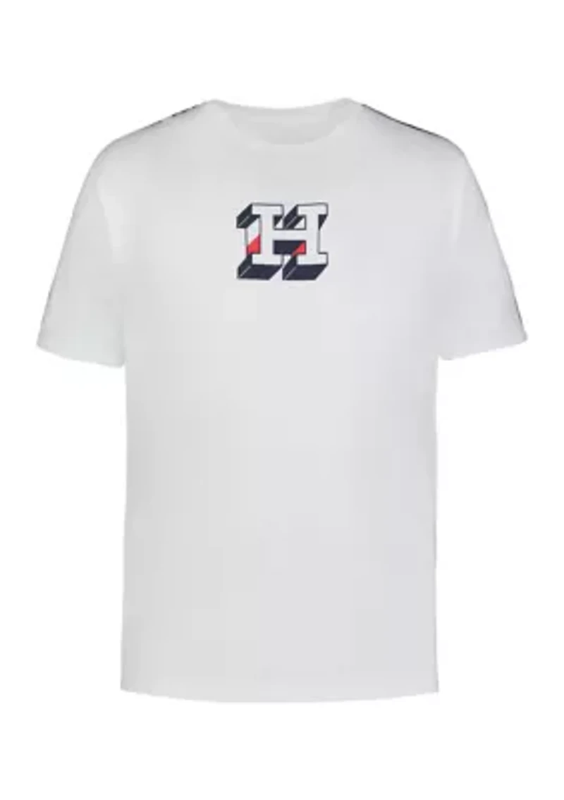 Boys 8-20 Block Short Sleeve Graphic T-Shirt