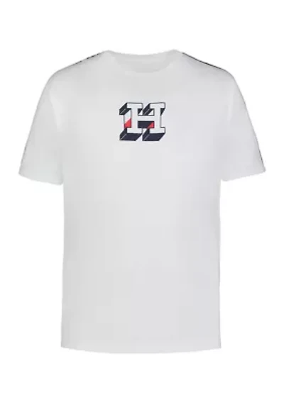 Boys 8-20 Block Short Sleeve Graphic T-Shirt