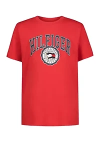 Boys 8-20 Varsity Flag Short Sleeve Graphic T-Shirt