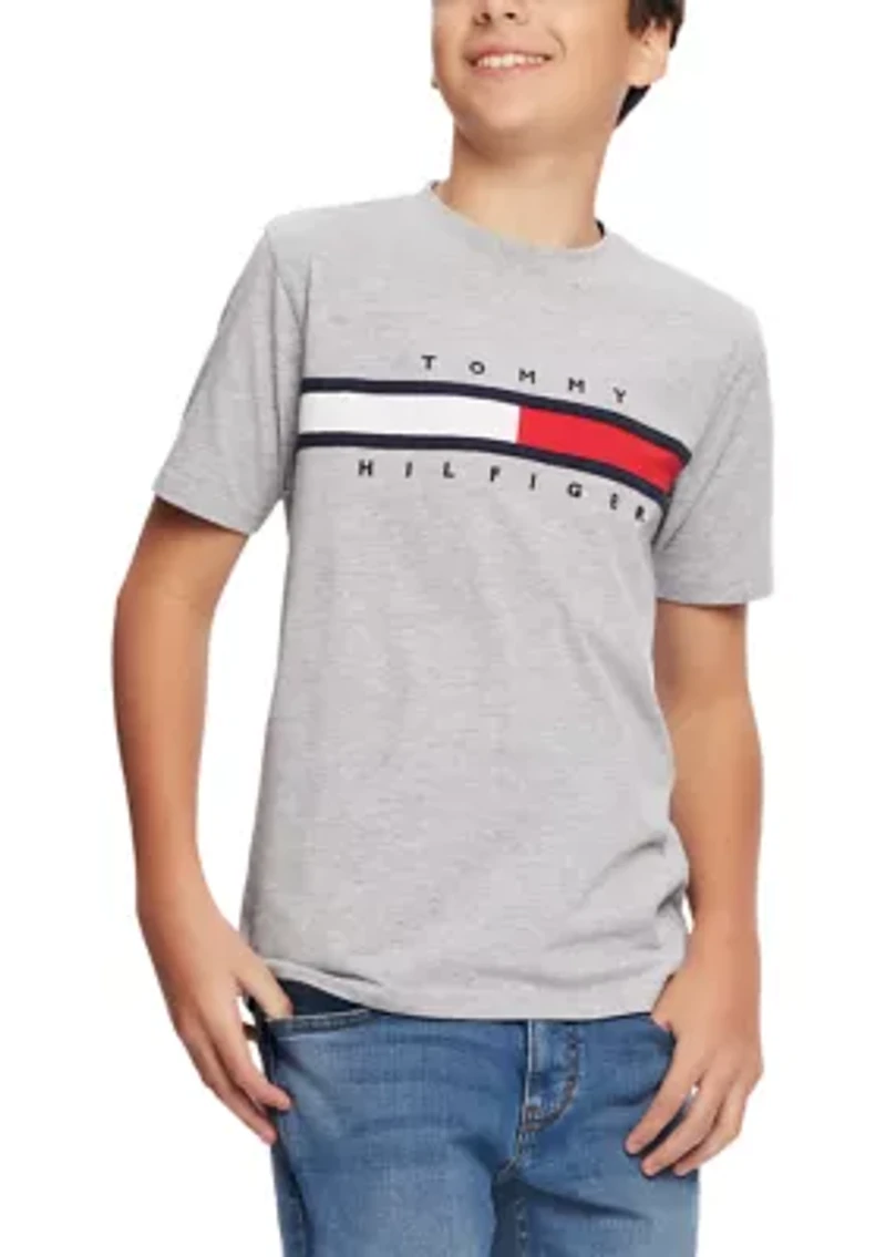 Boys 8-20 New Signature Graphic Heather T-Shirt