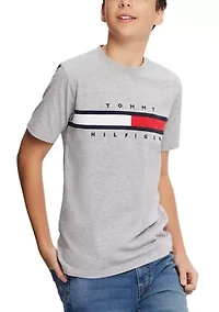 Boys 8-20 New Signature Graphic Heather T-Shirt