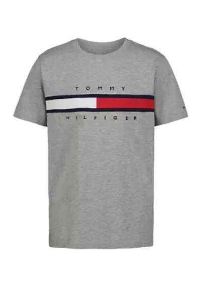Boys 4-7 New Signature Logo Heather Graphic T-Shirt
