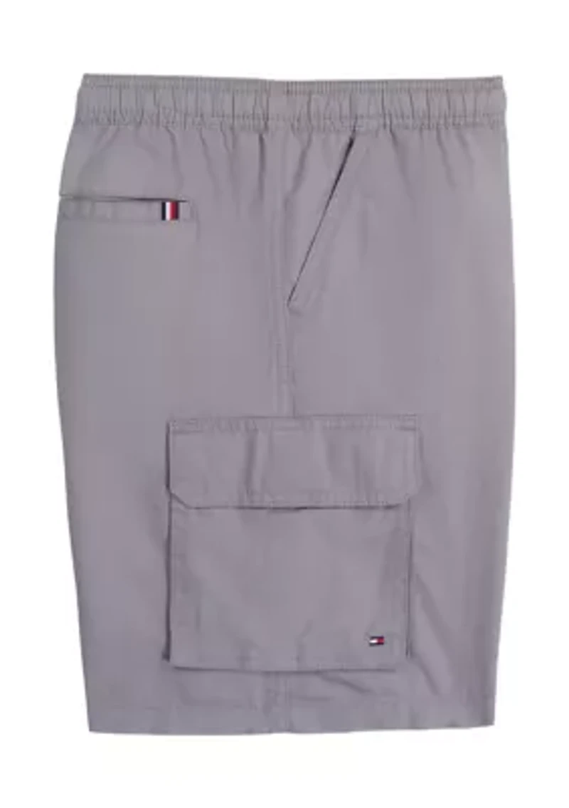 Boys 8-20 Solid Cargo Shorts