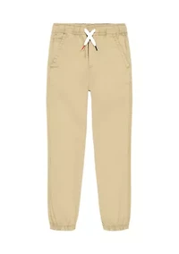 Boys 4-7 Clark Stretch Twill Jogger Pants