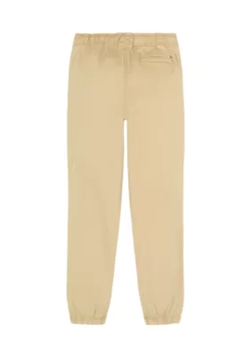 Boys 4-7 Clark Stretch Twill Jogger Pants