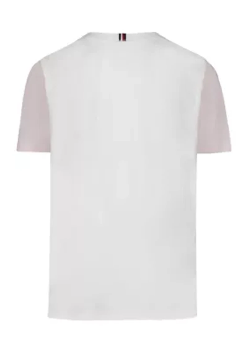 Boys 8-20 Horizontal Pieced Stripe T-Shirt