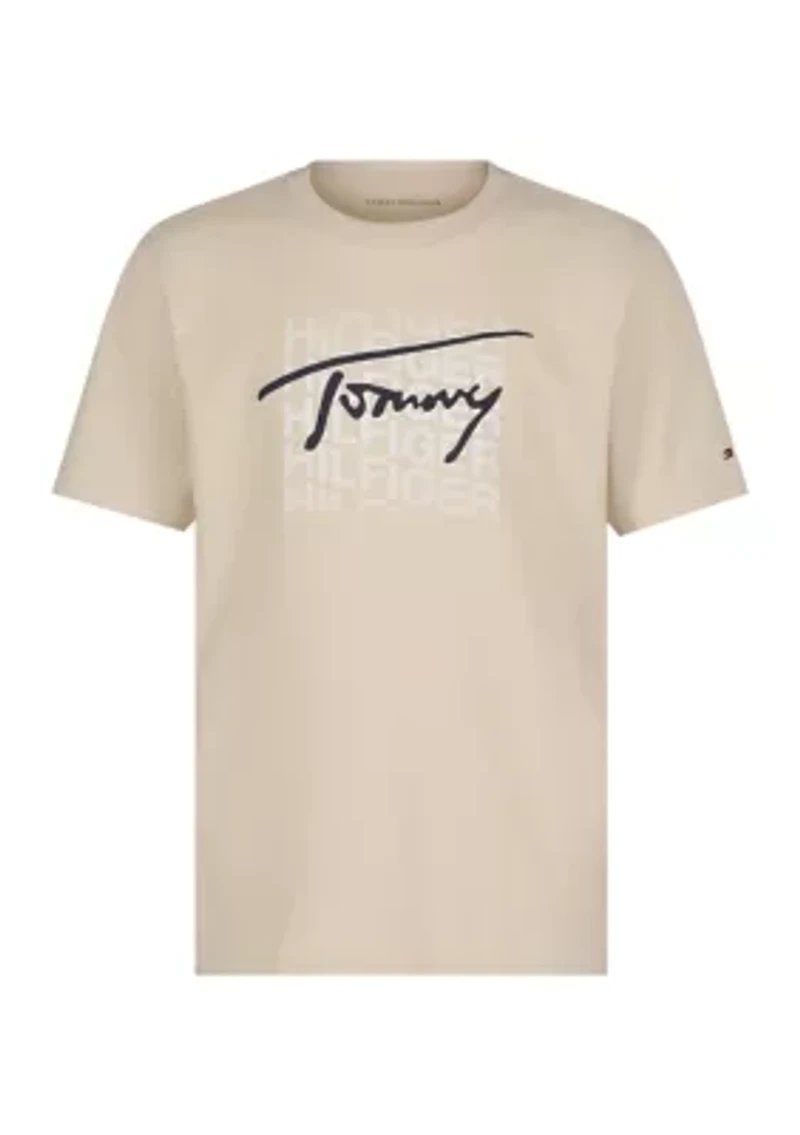Boys 8-20 Signature Slant Logo Graphic T-Shirt