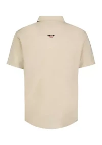 Boys 8-20 Tommy Textured Button Down Shirt