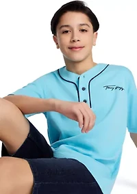 Boys 8-20 Short Sleeve Tommy Team Top