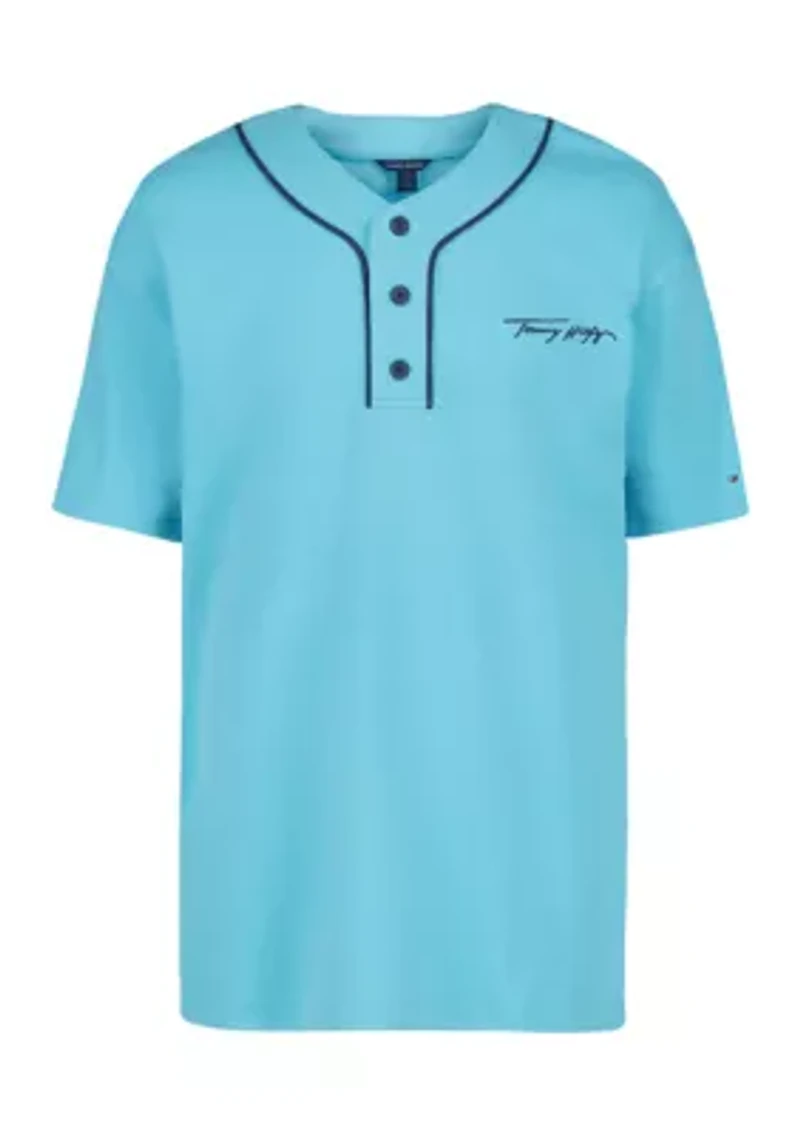 Boys 8-20 Short Sleeve Tommy Team Top