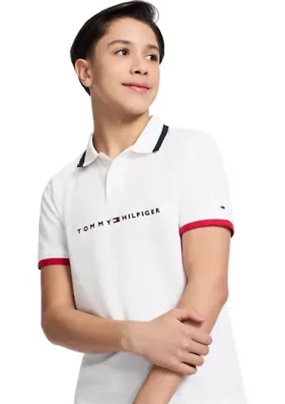 Boys 8-20 Short Sleeve Tomas Polo Shirt