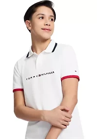 Boys 8-20 Short Sleeve Tomas Polo Shirt
