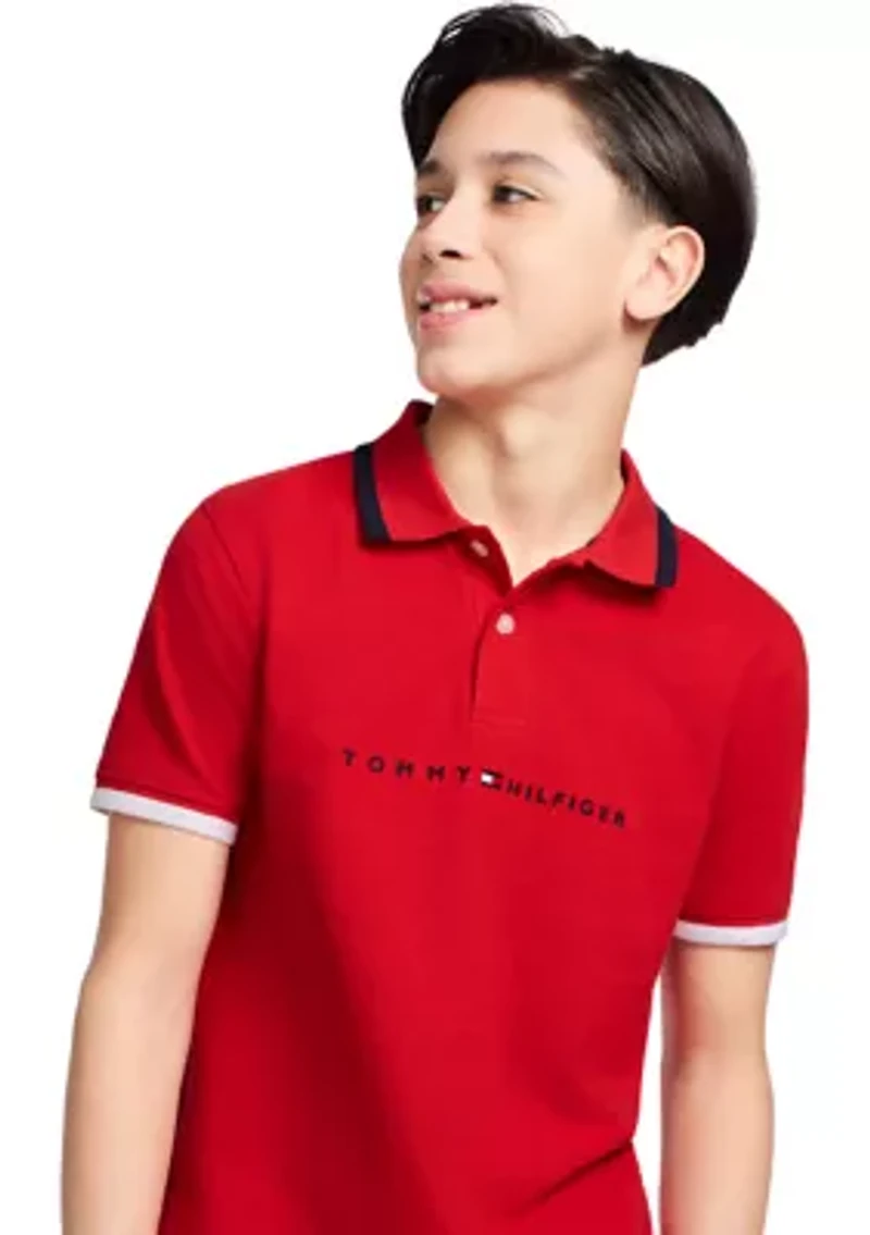 Boys 8-20 Short Sleeve Tomas Polo Shirt