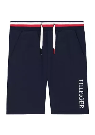 Boys 8-20 Pull On Knit Shorts