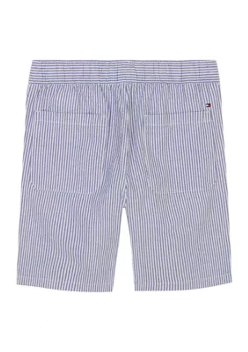 Boys 8-20 Seersucker Shorts