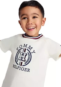 Boys 4-7 2 Piece Logo T-Shirt and Shorts Set