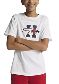 Boys 8-20 Logo Script Graphic T-Shirt