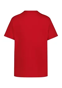 Boys 8-20 Script Short Sleeve T-Shirt