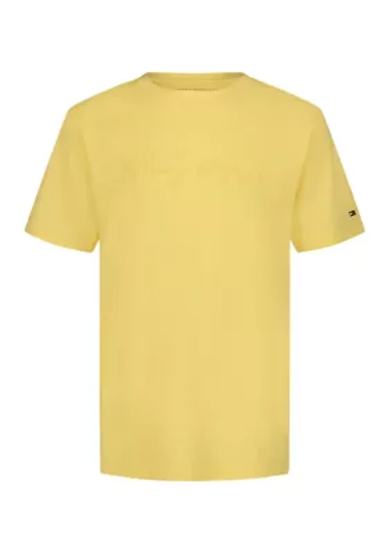 Boys 8-20 Script T-Shirt