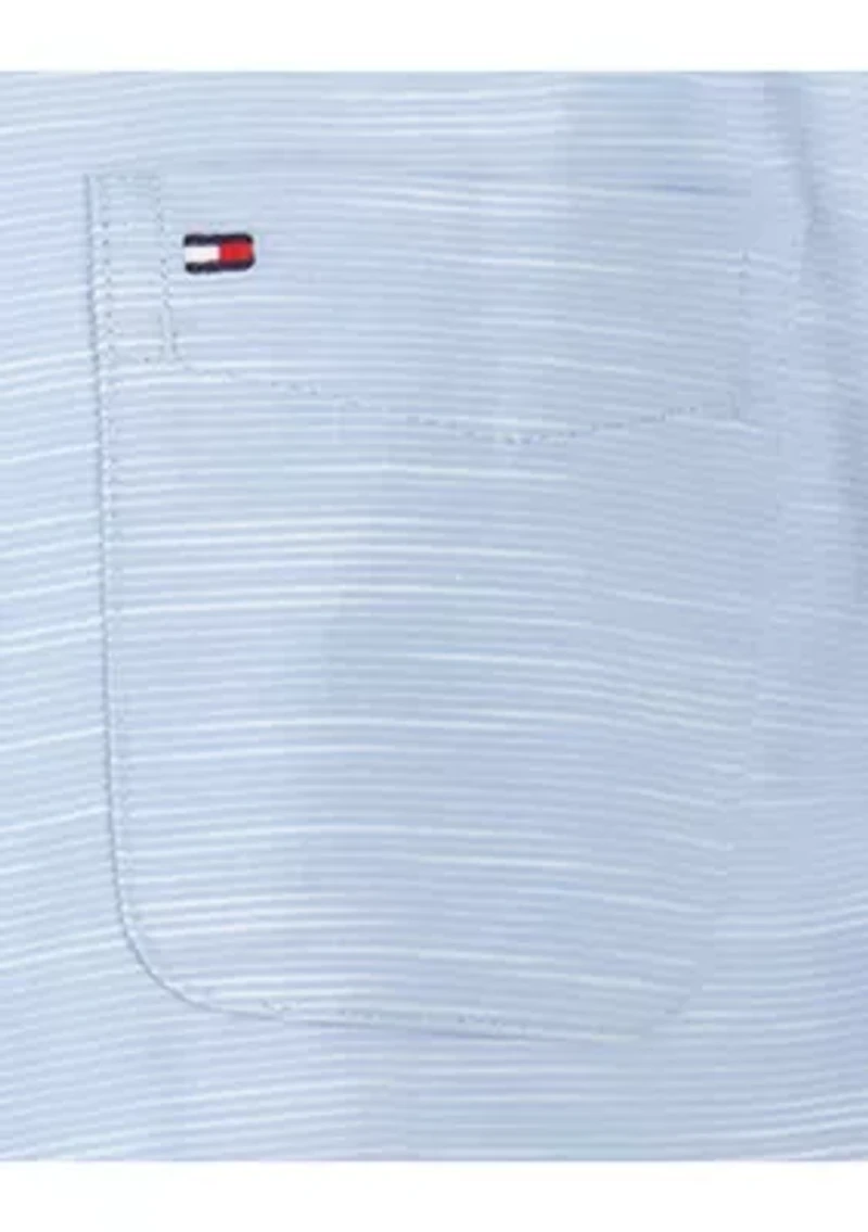 Boys 8-20 Texture Woven Button Down Shirt