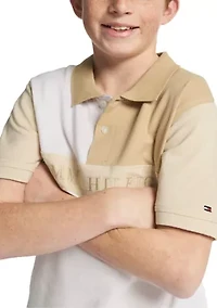 Boys 8-20 Striped Polo Shirt