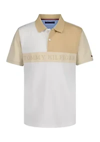 Boys 8-20 Striped Polo Shirt