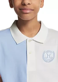 Boys 8-20 Quad Polo Shirt