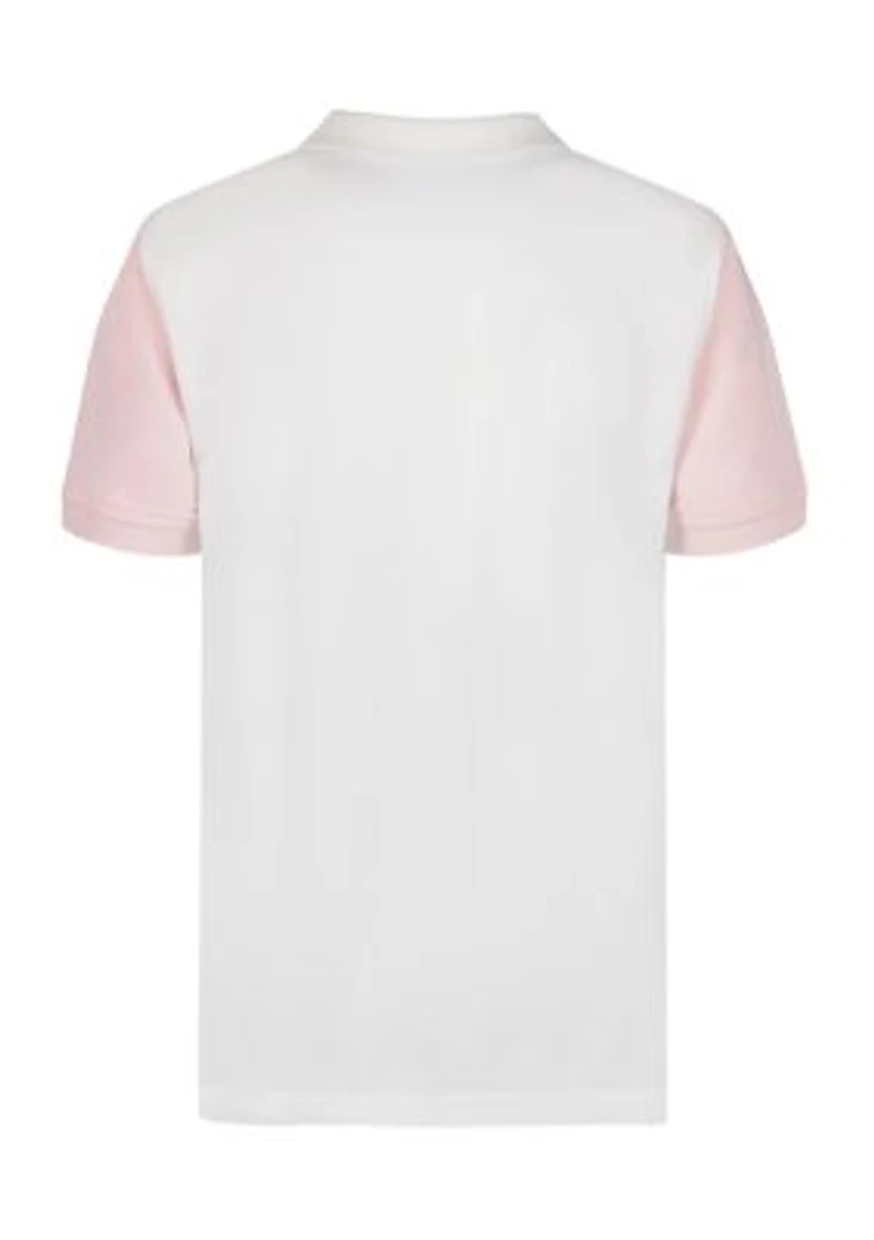 Boys 8-20 Quad Polo Shirt