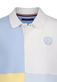 Boys 8-20 Quad Polo Shirt