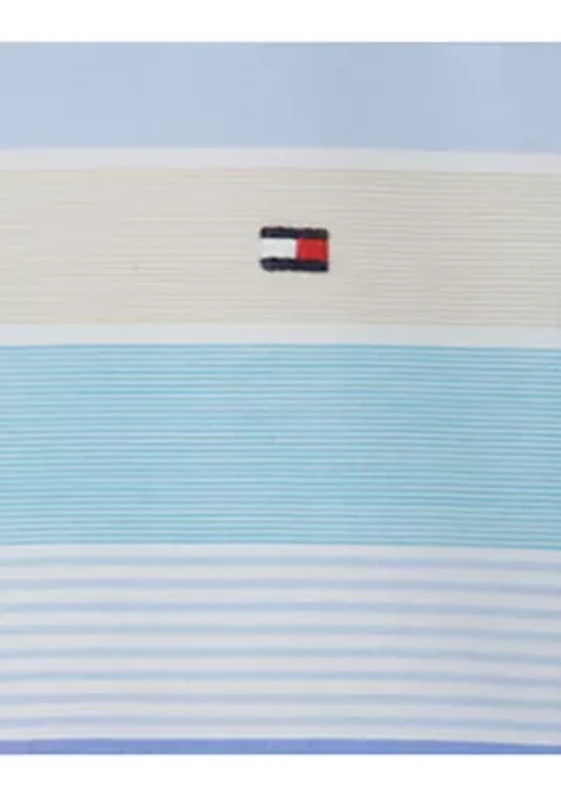 Boys 8-20 Bold Railroad Stripe Button Down Shirt