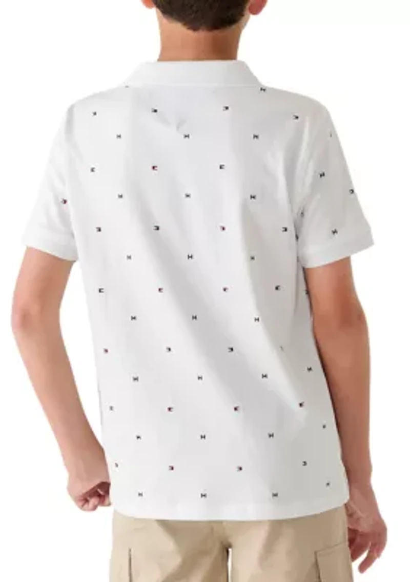 Boys 8-20 Tommy Flag Polo Shirt