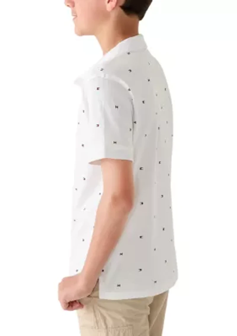 Boys 8-20 Tommy Flag Polo Shirt