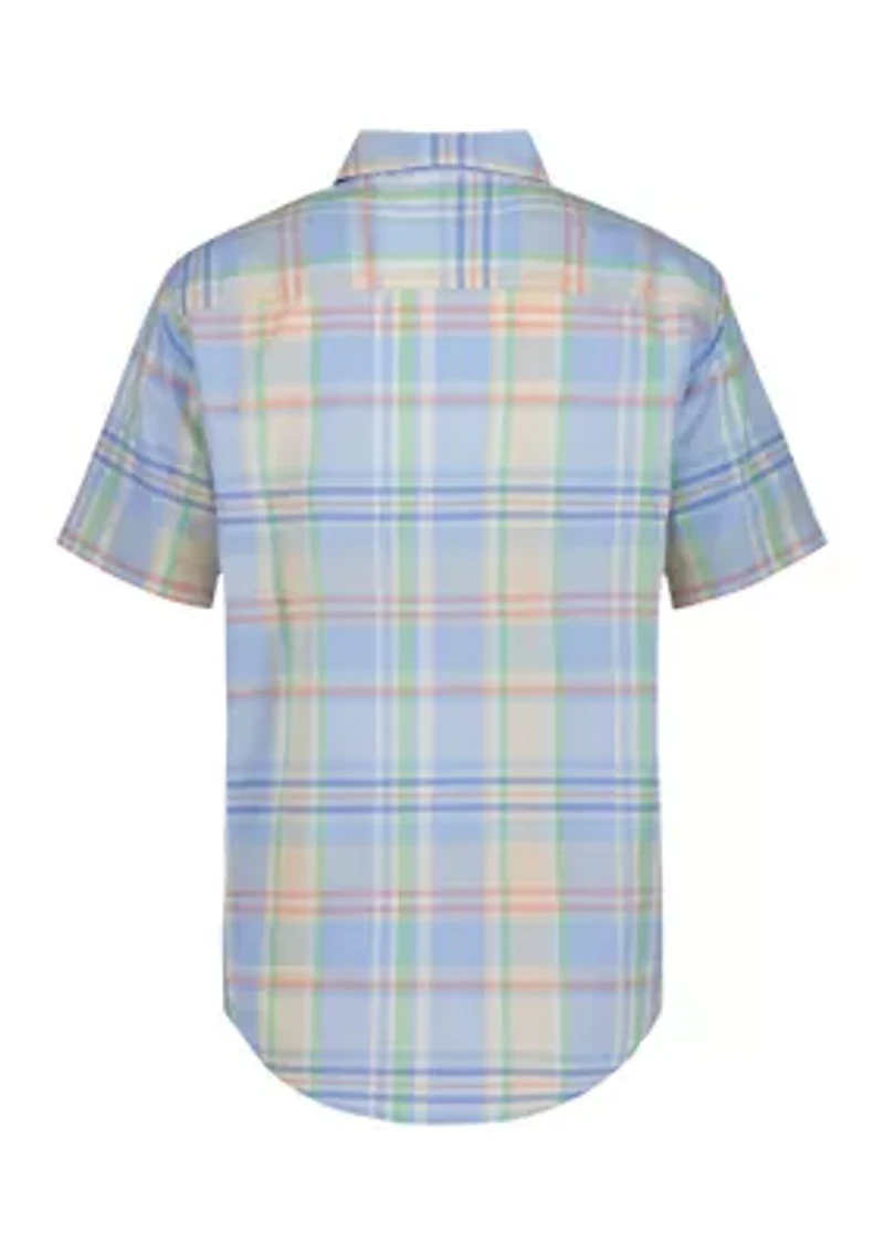 Boys 8-20 Plaid Shirt