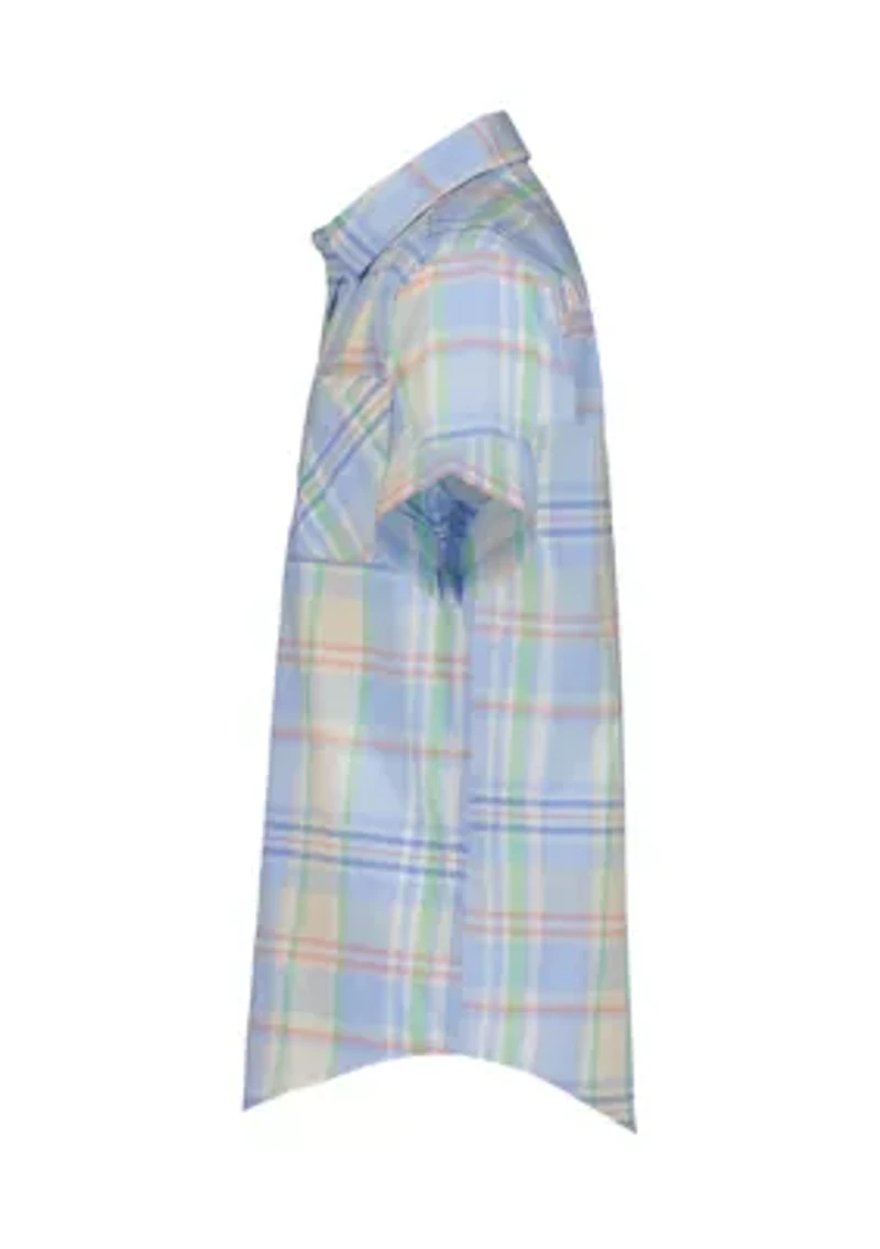 Boys 8-20 Plaid Shirt