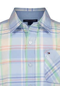 Boys 8-20 Plaid Shirt