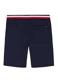 Boys 8-20 Pull-On Knit Shorts