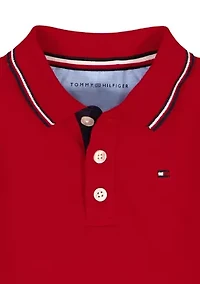 Toddler Boys Polo Shirt and Shorts Set