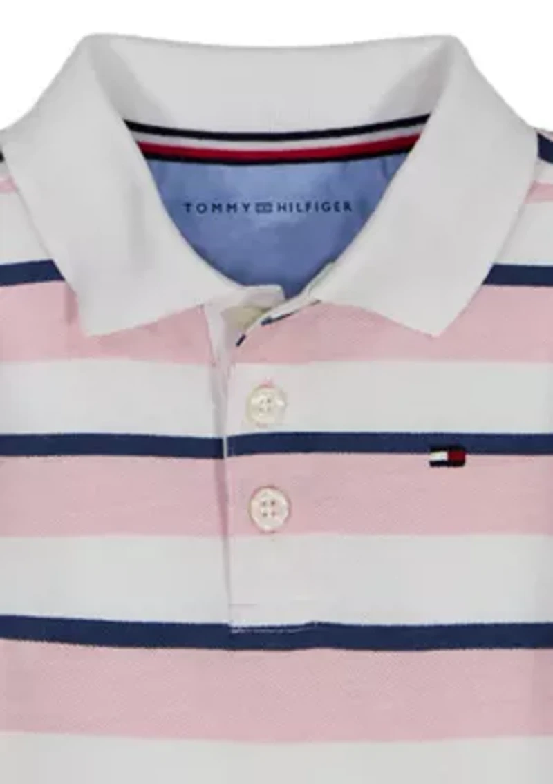 Boys 4-7 Polo Shirt and Shorts Set