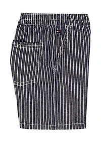 Boys 4-7 2 Piece Woven Shirt and Shorts Set