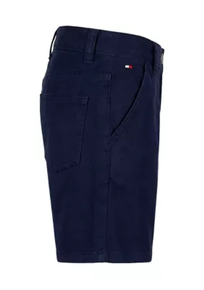 Toddler Boys Plaid Shirt and Shorts Set