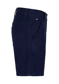 Toddler Boys Plaid Shirt and Shorts Set