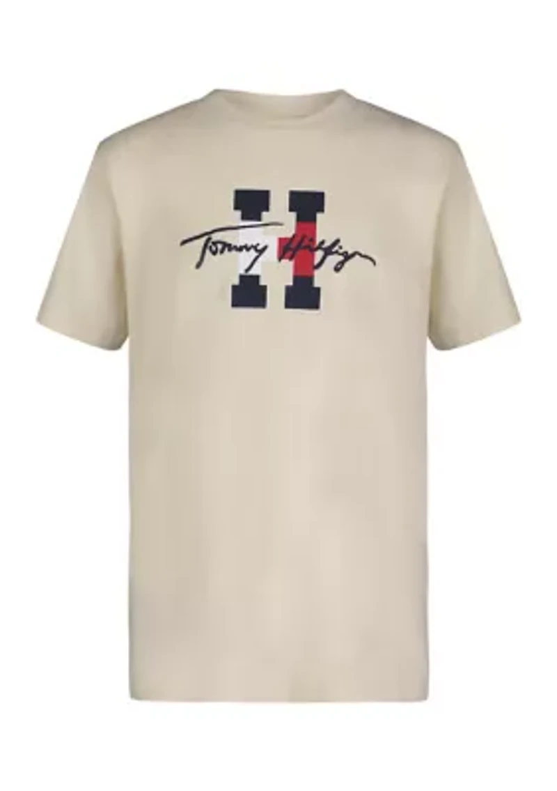 Boys 8-20 Short Sleeve Logo Graphic T-Shirt