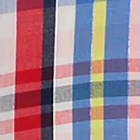 Boys 8-20 Multicolor Plaid Button Down Shirt
