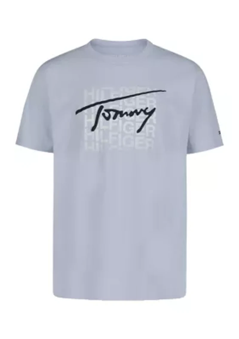 Boys 8-20 Signature Slant Graphic T-Shirt